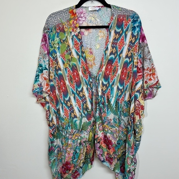 Johnny Was Pearce Short Kimono S/M - Picture 4 of 8